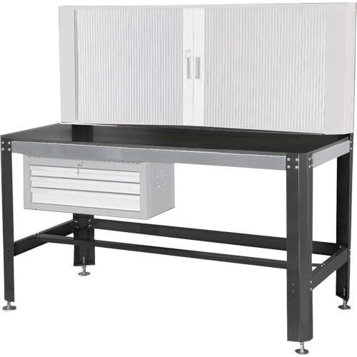 Work Bench, Laminate Surface, 26" W x 30" D x 63" H Infinity Industrial Services Inc.