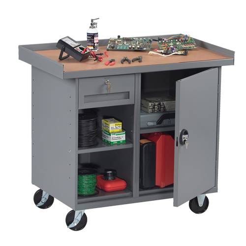 Armoire pour &eacute;tabli mobile, Stratifi&eacute; Surface Infinity Industrial Services Inc.