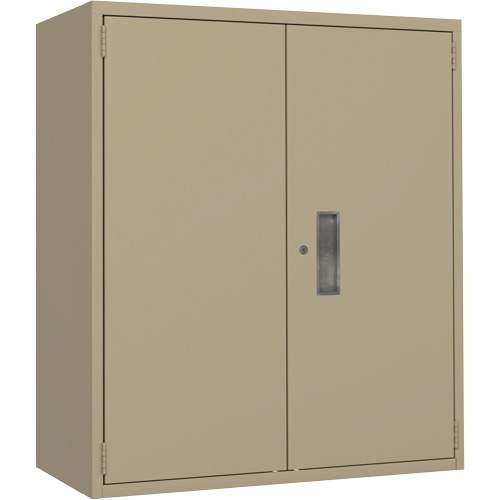 Lo-Boy Storage Cabinet, Steel, 2 Shelves, 40" H x 36" W x 18" D, Beige Infinity Industrial Services Inc.