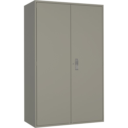 Extra Wide Hi-Boy Storage Cabinet, Steel, 4 Shelves, 72" H x 48" W x 24" D, Grey Infinity Industrial Services Inc.