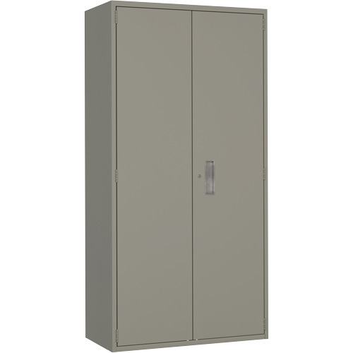 Hi-Boy Storage Cabinet, Steel, 4 Shelves, 72" H x 36" W x 18" D, Grey Infinity Industrial Services Inc.