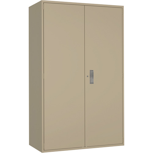 Extra Wide Hi-Boy Storage Cabinet, Steel, 4 Shelves, 72" H x 48" W x 24" D, Beige Infinity Industrial Services Inc.