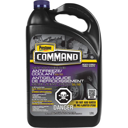 Command&reg; Heavy-Duty ESI 50/50 Prediluted Antifreeze/Coolant, 3.78 L, Jug Infinity Industrial Services Inc.