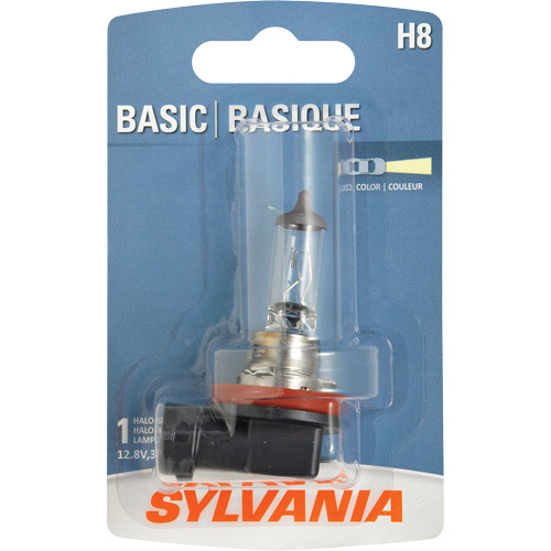 Ampoule de base pour feu avant H8, Halog&egrave;ne, 35 W, Blanc cass&eacute; Infinity Industrial Services Inc.