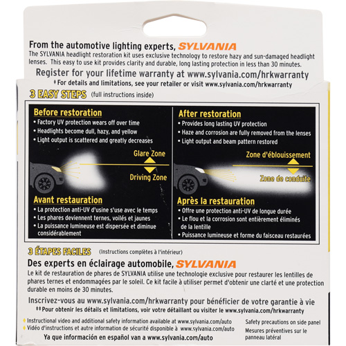 Headlight Restoration Kit Infinity Industrial Services Inc.