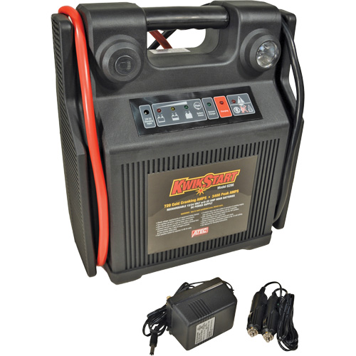 Bloc d'alimentation 12/24 V portable pour d&eacute;marrage de secours KwikStart Infinity Industrial Services Inc.