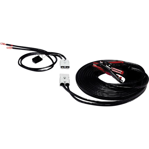 Heavy-Duty Fully Insulated Clamps with Side Terminal Adapters, 4 AWG, 500 A, 30' Cable Infinity Industrial Services Inc.