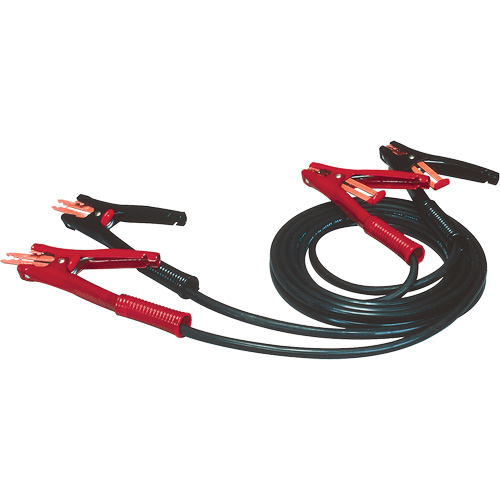 Heavy-Duty Booster Cable with Flexi-Spring Strain, 5 AWG, 500 A, 12' Cable Infinity Industrial Services Inc.