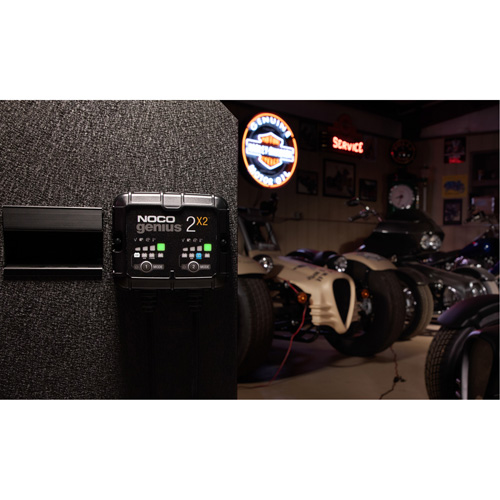 Chargeur de batterie 2 sorties de 4 A Genius 2X2 Infinity Industrial Services Inc.