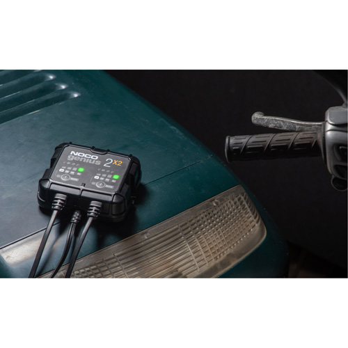 Chargeur de batterie 2 sorties de 4 A Genius 2X2 Infinity Industrial Services Inc.