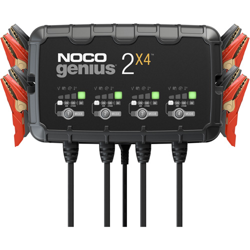 Genius&reg; 2X4 4-Bank, 8-Amp Battery Charger Infinity Industrial Services Inc.