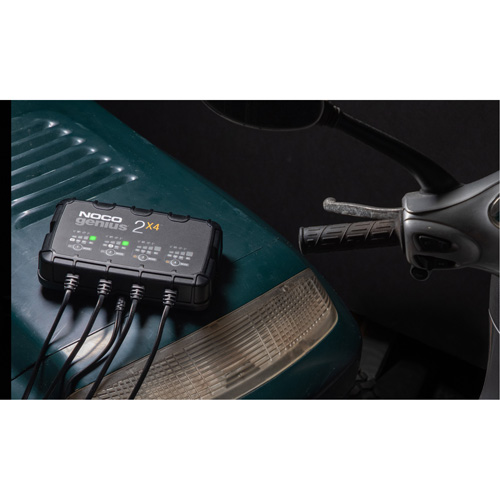 Genius&reg; 2X4 4-Bank, 8-Amp Battery Charger Infinity Industrial Services Inc.