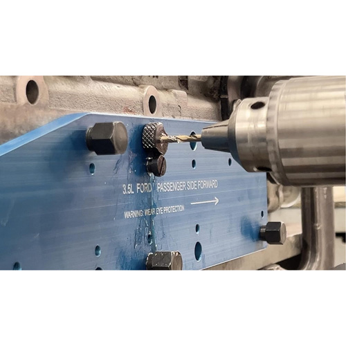 Manifold Drill Template for Ford 3.5L Ecoboost Infinity Industrial Services Inc.