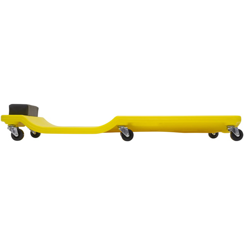 Yellow Low Profile Plastic Creeper Infinity Industrial Services Inc.
