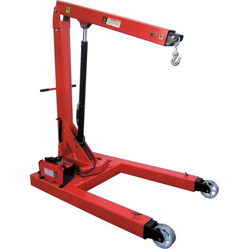 Air Hydraulic Floor Crane, 6000 lbs. (3 tons) Capacity Infinity Industrial Services Inc.