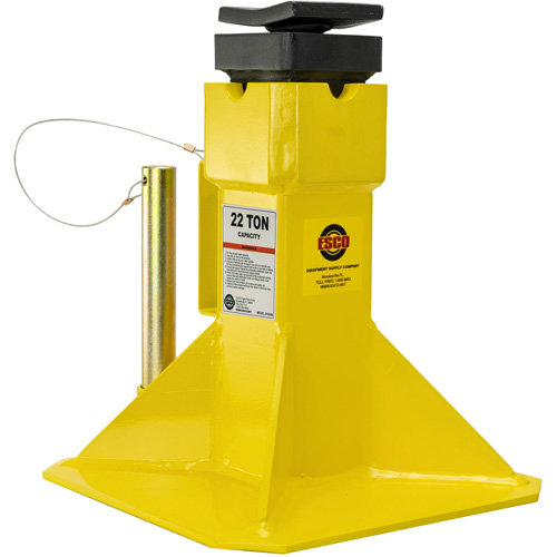 Crics avec sellette du dessus r&eacute;glable &agrave; vis, Tige verrouillable, 15-1/2" - 20-1/2" h Infinity Industrial Services Inc.