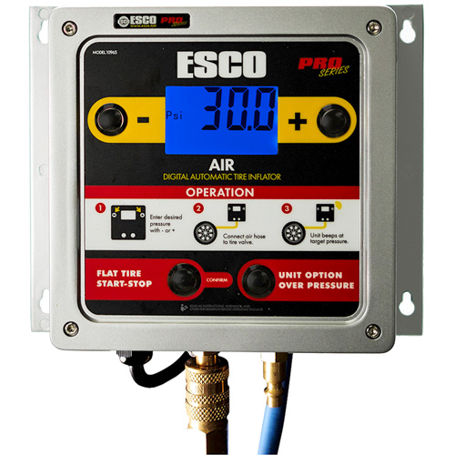 Digital Wall-Mounted Aluminum Tire Inflator Infinity Industrial Services Inc.