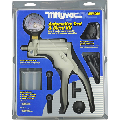 Trousse dentretien automobile et de purge de freins Infinity Industrial Services Inc.