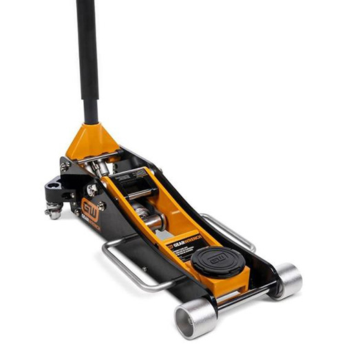 Aluminum Racing Jack, 2 Ton(s) Capacity, 3-1/4" Lowered, 18-1/2" Raised, Manual Hydraulic Infinity Industrial Services Inc.