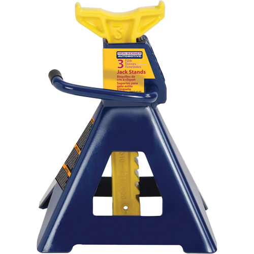 Jack Stand, Locking Handle/Ratchet, 3 tons Capacity, 19" H Infinity Industrial Services Inc.