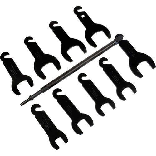 Jeu de 10 cl&eacute;s pneumatiques pour embrayage de ventilateur Infinity Industrial Services Inc.