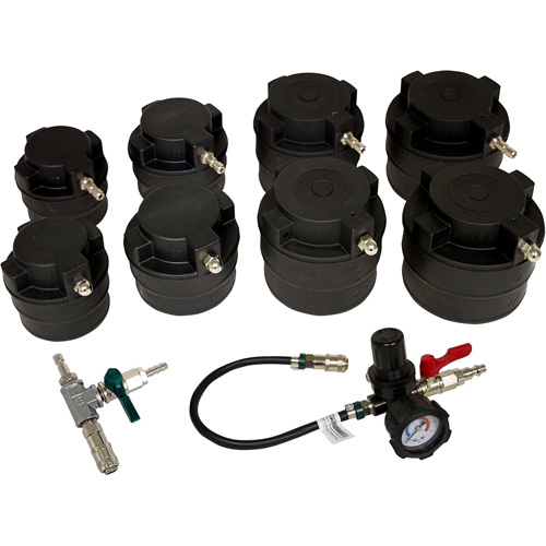 10-Piece HD Turbo Air System Test Kit with Smoke Adapter Infinity Industrial Services Inc.
