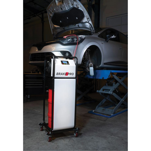 Tall Frame Brake-Pro Electric Pressure Brake Bleeder with Trolley Infinity Industrial Services Inc.