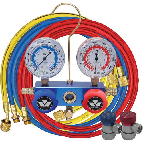 R134A 2-Way Aluminum Manifold Gauge Set Infinity Industrial Services Inc.