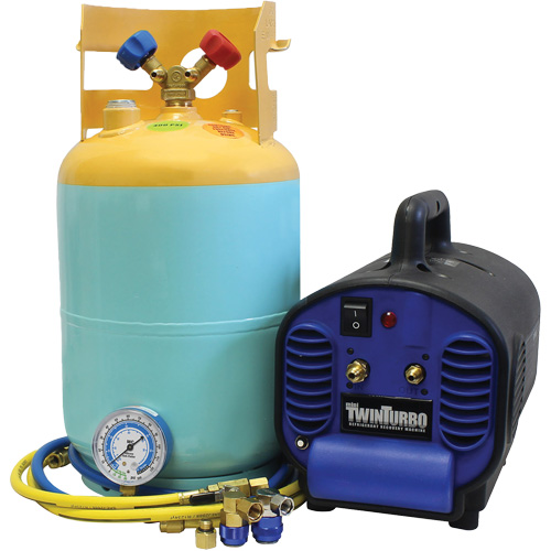Mini syst&egrave;me de r&eacute;cup&eacute;ration de r&eacute;frig&eacute;rant pour R134A et R1234Yf contamin&eacute;s Infinity Industrial Services Inc.