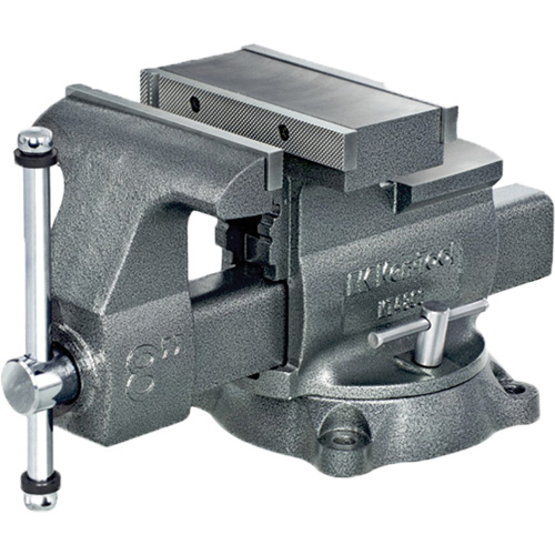 KT4800 Professional Reversible Mechanics Vise, 8" Jaw Width, 4-7/8" Throat Depth, Swivel Base Infinity Industrial Services Inc.