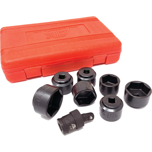 8 Pc. Extra-Low-Profile Oil Filter Socket Set Infinity Industrial Services Inc.