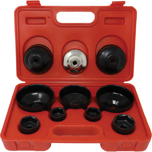 Coffret cl&eacute;s de filtre &agrave; huile 10 morceaux Infinity Industrial Services Inc.