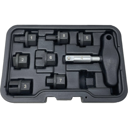 Trousse d'outils pour bouchons de vidange dhuile 8 morceaux Infinity Industrial Services Inc.
