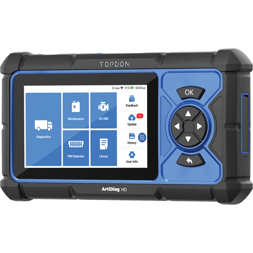 ArtiDiag HD 5" Heavy-Duty Scan Tool with Service Functions Infinity Industrial Services Inc.