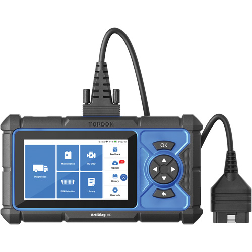 ArtiDiag HD 5" Heavy-Duty Scan Tool with Service Functions Infinity Industrial Services Inc.