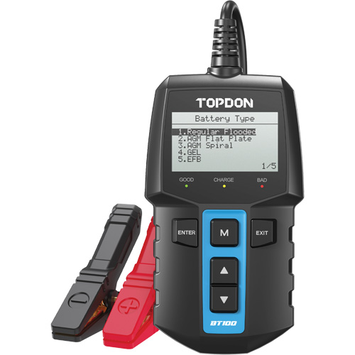 BT100 12V Battery & System Tester Infinity Industrial Services Inc.