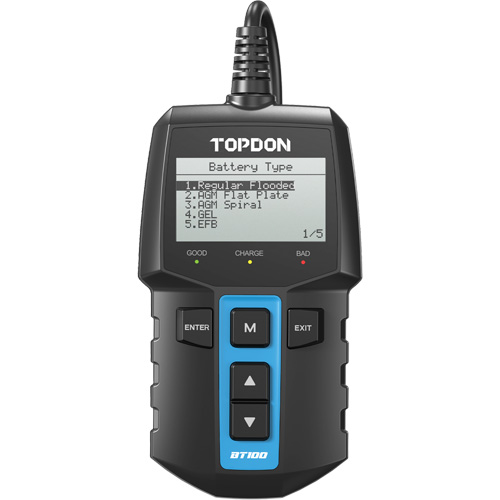 BT100 12V Battery & System Tester Infinity Industrial Services Inc.