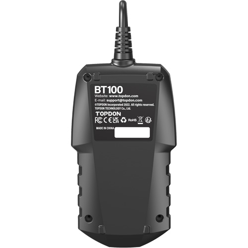 BT100 12V Battery & System Tester Infinity Industrial Services Inc.