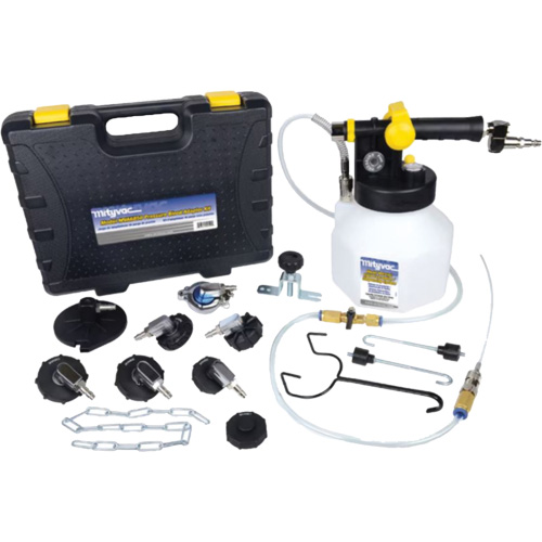Pressure Brake Bleeder Kit with 7 Adapters Infinity Industrial Services Inc.
