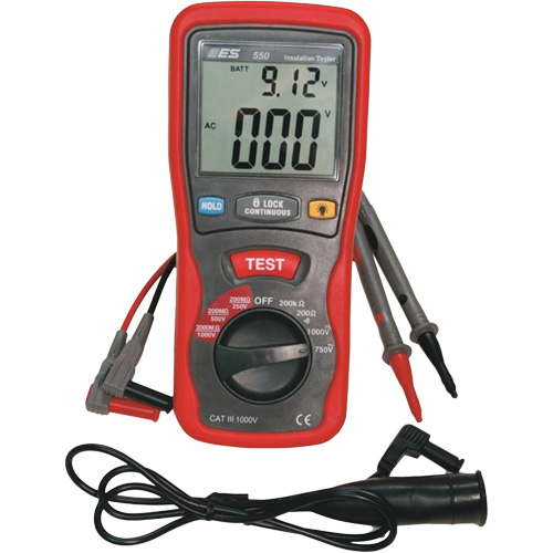 Testeur disolement pour v&eacute;hicules &eacute;lectriques et hybrides Infinity Industrial Services Inc.