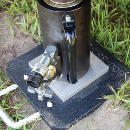 55-Ton Capacity Jack Support Plate Infinity Industrial Services Inc.