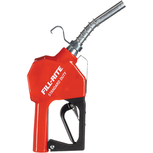 Red Automatic Gasoline Spout Nozzle Infinity Industrial Services Inc.