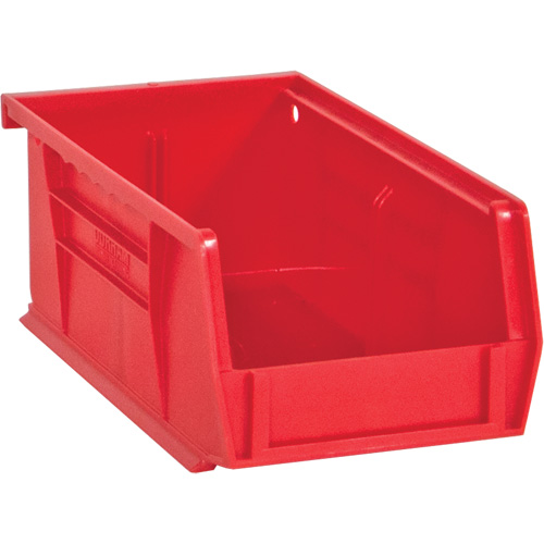 Bacs Hook-On Bins, 4" la x 3" H x 7" p, Rouge, Capacit&eacute; 10 lb Infinity Industrial Services Inc.