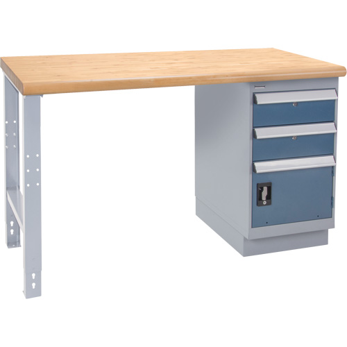 &eacute;tabli industriel, Porte a/combinaison de tiroirs, Cap 1000 lb, 36" la x 72" p, 34" h Infinity Industrial Services Inc.