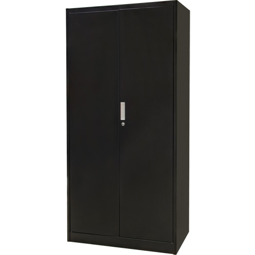 Armoire de rangement combin&eacute;e, 36" la x 18" p x 72" h, Noir Infinity Industrial Services Inc.