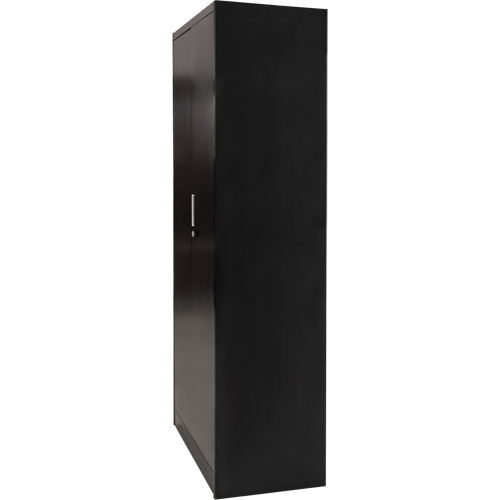 Armoire de rangement combin&eacute;e, 36" la x 18" p x 72" h, Noir Infinity Industrial Services Inc.