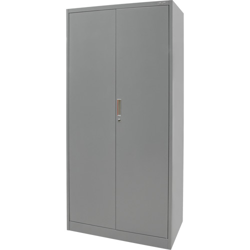 Combination Storage Cabinet, 36" W x 18" D x 72" H, Grey Infinity Industrial Services Inc.