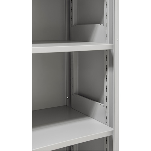 Hi-Boy Storage Cabinet, Steel, 4 Shelves, 72" H x 36" W x 18" D, Grey Infinity Industrial Services Inc.