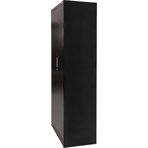 Hi-Boy Storage Cabinet, Steel, 4 Shelves, 72" H x 36" W x 18" D, Black Infinity Industrial Services Inc.