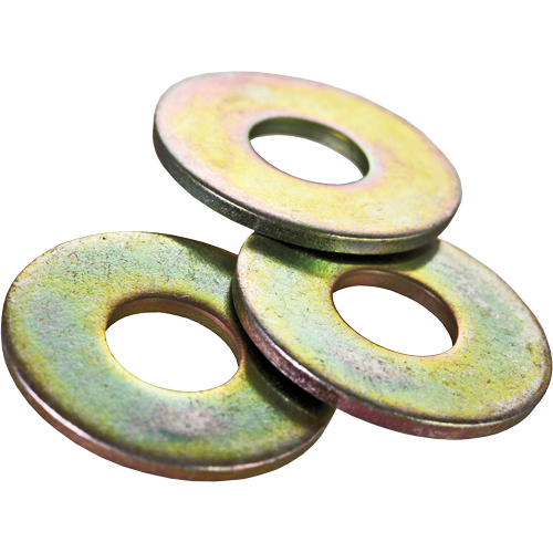 USS Flat Washer, Yellow Zinc, 3/8" Infinity Industrial Services Inc.
